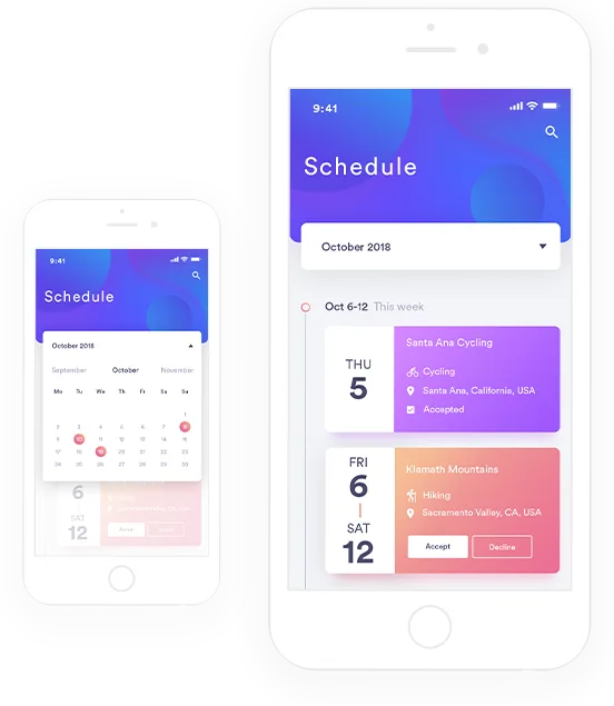 The mobile app template for business - 海星体育